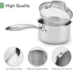 Tri-Ply Stainless Steel Sauce Pan - Image 6