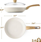 SENSARTE Ceramic Nonstick Frying Pan Skillet - Image 9