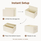 StorageWorks Storage Baskets for Shelves, Fabric Storage Bins, Closet - Image 8