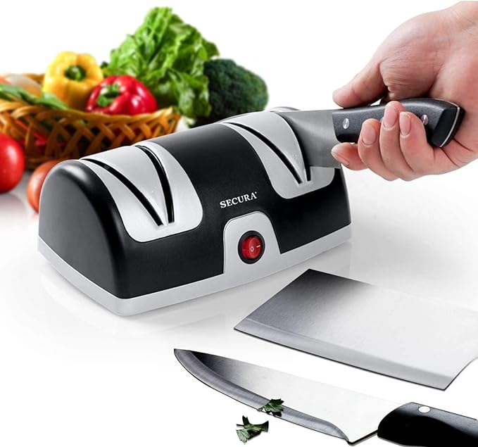 Secura 2-Stage Electric Knife Sharpener by Secura