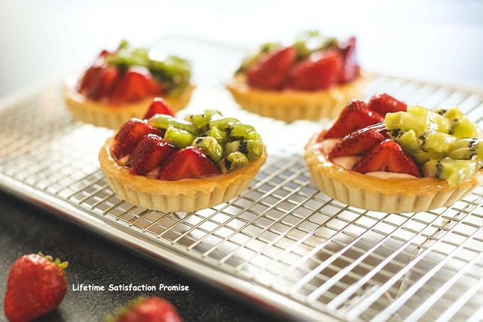 KITCHENATICS Small Quarter Sheet Cooling Rack - Image 8