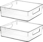 Clear Plastic Storage Bins, Pantry Organizers and Storage or Kitchen by ShelfShaper