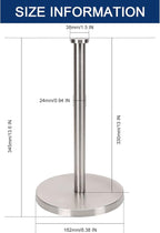 NearMoon Standing Paper Towel Holder, Kitchen Paper Towel Tissue Holder- - Image 2