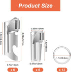12 Pieces Military Style Can Openers - Image 3