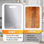 Titanium Cutting Board, Non Toxic, Double-Sided Food Grade Chopping Board - Image 2