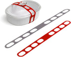 Lid Latch the reusable universal lid securing strap by Mella