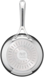 T-Fal Jamie Oliver Cooks Direct, Stainless Steel Non-stick Frying Pan 3 Pcs Set - Image 2