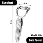 Corn Peeler for Corn on the Cob, 2026 Upgraded corn cob stripper tool, Corn on - Image 3