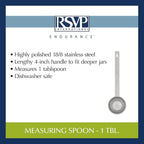 RSVP International Endurance Kitchen Collection Open Stock Measuring Spoon - Image 6