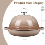 EDGING CASTING Enameled Cast Iron Dutch Oven Pot - Image 2