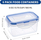KIGI Multi-Pack Small Plastic Food Storage Containers Set, BPA-Free Plastic - Image 2