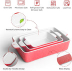 Casserole Dishes for Oven, Ceramic Baking Dishes, Lasagna Pan - Image 3