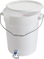 Beverage Dispenser White BPA Free Polypropylene 6 Gallon by Winco
