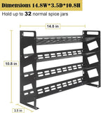 4 Tier Spice Rack Organizer - Image 4