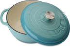 Mercer Culinary Enameled Cast Iron Round Dutch Oven, 6 qt. - Image 4