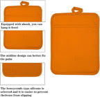Oven Pot Holder with Pocket Cotton Heat Resistant Coaster Potholder Kitchen Hot - Image 3