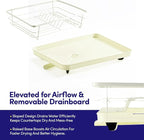Dish Drying Rack 3 Piece Dish Drainer - Image 4