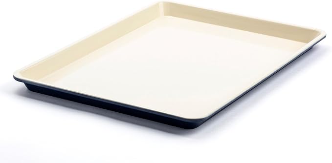 GreenLife Bakeware 18” x 13” Half Cookie Sheet Baking Pan, Non-Toxic PFAS-Free by GreenLife