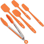Kaluns Silicone Spatula Set, 4 Rubber Spatulas 600°F Heat Resistant, Nonstick - Image 8