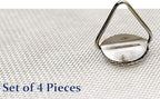 Stainless Steel Mesh Splatter Screen Set, 6-9 inch, 4 Piece Net Lid Covers - Image 3