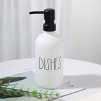 VIMERPA Dish Soap Dispenser, Matte White Soap Dispenser - Image 6