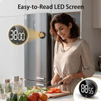 Sportsvoutdoors Rotating Digital Kitchen Timer, Large Display Screen Timer - Image 2
