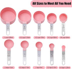 Measuring Cups and Spoons Set, 10-Piece Stackable Kitchen Tools - Image 2