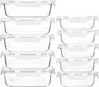 Glass Meal Prep Containers by MMCIRCO