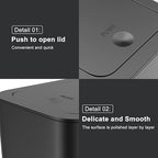 N. NETDOT 3 Pack Small Trash Can - Image 7