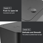 N. NETDOT 3 Pack 10 Liter Small Trash Can - Image 6