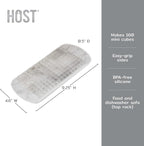 Host Mini Ice Cube Tray, Makes 160 Cubes, Durable Silicone Trays, Iced Coffee - Image 3