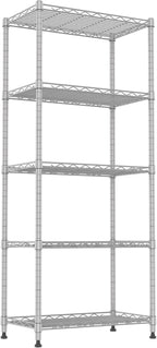 REGILLER 5-Wire Shelving Metal Storage Rack Adjustable Shelves, Standing by REGILLER