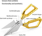 Meat Scissors Heavy Duty Sharp Shears Kitchen Scissors all Purpose, Stainless - Image 2