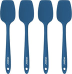 4 Pcs Silicone Spoon Spatula Set, 11.4 In, Food Grade Rubber Spatulas by Unknown