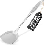 Zulay Kitchen Stainless Steel Wok Spatula by ZulayKitchen
