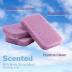 Peachy Clean Silicone Dish Sponge Scrubbers, Fresh & Clean Scent, Non-Scratch - Image 6