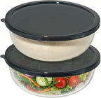 Large Glass Mixing Bowl for Sourdough, 6.2QT - Image 8