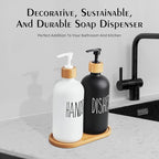 Arktek Glass Soap Dispenser Set - Image 5
