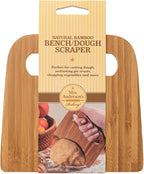 Mrs. Anderson’s Baking Bench Dough Scraper, Natural Bamboo 5.91" x 5.63" - Image 9