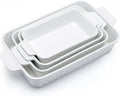 Dafuceramic Casserole Dishes for Oven, Baking Dishes, Ceramic Bakeware Sets of 4 by Dafuceramic