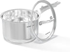 SUNHOUSE – 3 Quarts Stainless Steel Sauce Pan by SUNHOUSE