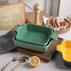 Sweejar Ceramic Baking Dish, 9 x 9 Cake Baking Pan - Image 4