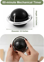 Kitchen Timer, 60-Minute Mechanical Timer - Image 6