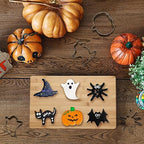 Halloween Cookie Cutters, 6 Pcs Holiday Cookie Cutters - Image 5