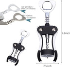 Foho Wine Opener, Luxury Waiter Corkscrew - Image 2