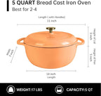 Premium Enameled Cast Iron Dutch Oven - Image 2