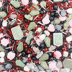 Sprinkles I 3.5 oz I Red And Black Sprinkle I Skull Bloody I Cake Cupcake Toppers Cookie Dessert Decorations - Image 2