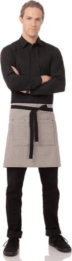 Chef Works Unisex Portland Half Bistro Apron - Image 2