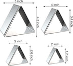 Equilateral Triangle Cookie Cutter Set Large - Image 2