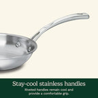 Cuisinart French Classic Tri-Ply Stainless 10-Piece Cookware Set - Image 5